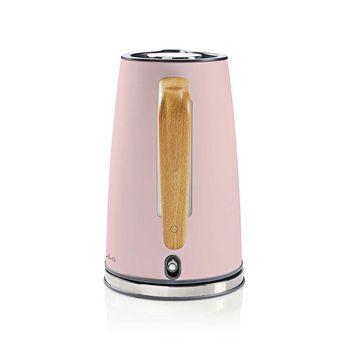 Wasserkocher 1,7 l Soft-Touch Pink - Nedis
