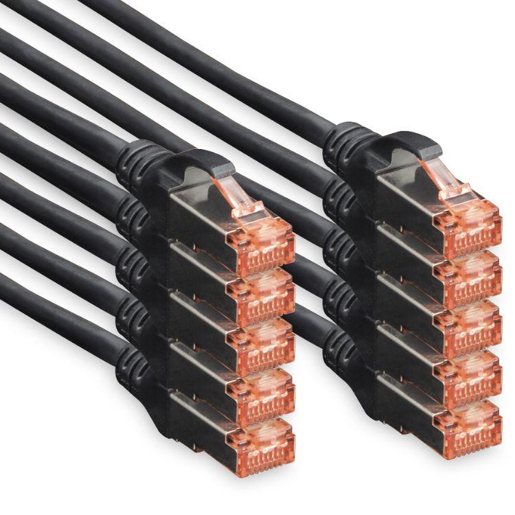 CAT6 S FTP Patchkabel 2m,10