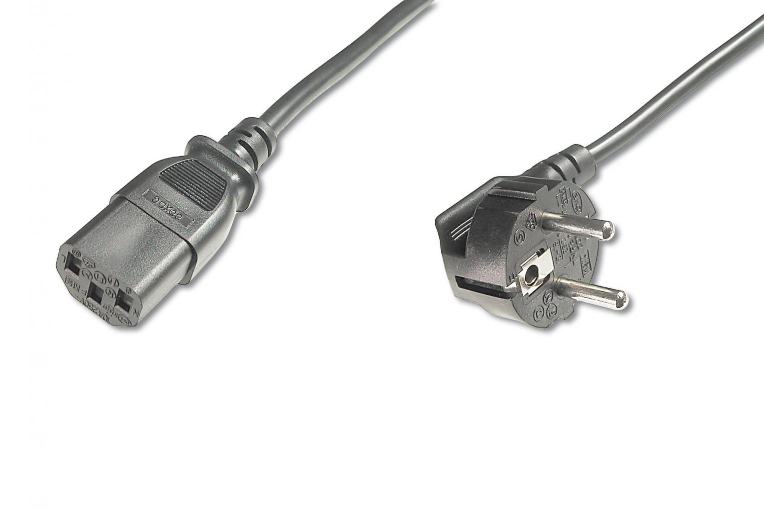 Netzkabel 0,75m - Digitus