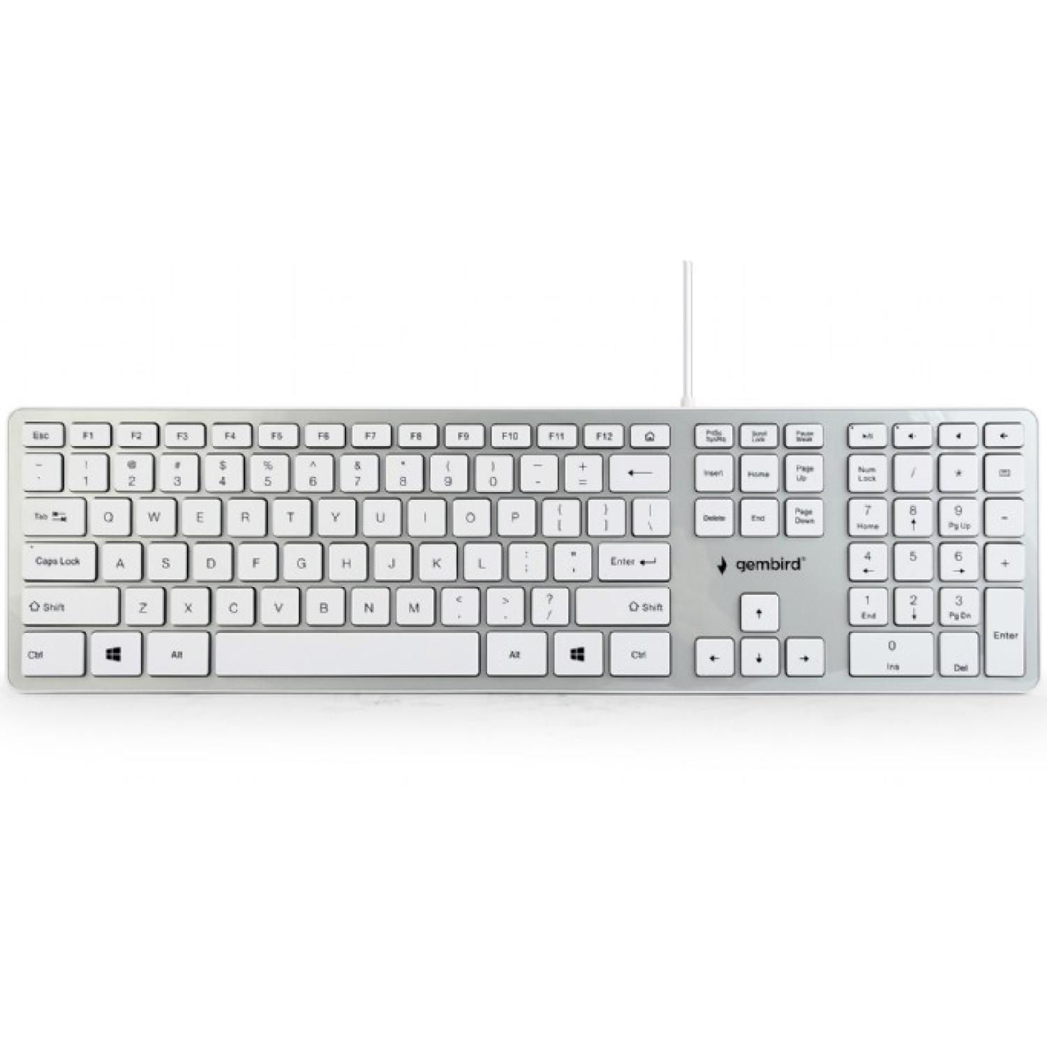 Tastatur - Weiss - Gembird