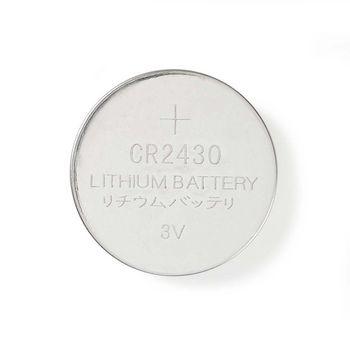 Lithium-Knopfbatterie CR2430 3 V 5 Stück Blister
