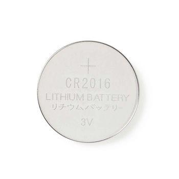Lithium-Knopfbatterie CR2016 3 V 5 Stück Blister