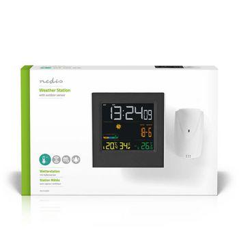 Wetterstation Funksensor Wecker Wettervorhersage - Nedis