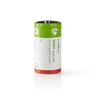Wiederaufladbarer NiMH-Akku D 1,2 V 4000 mAh 2 Stück Blister