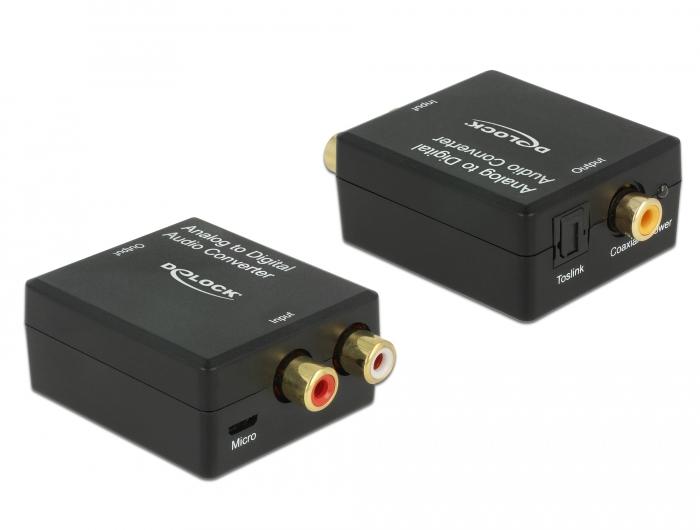Optischer Audio-Wandler - Toslink und spdif - Delock