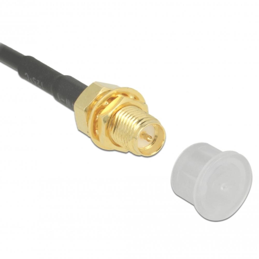 Delock Staubschutz für SMA-Stecker 10 Stück transparent - Delock