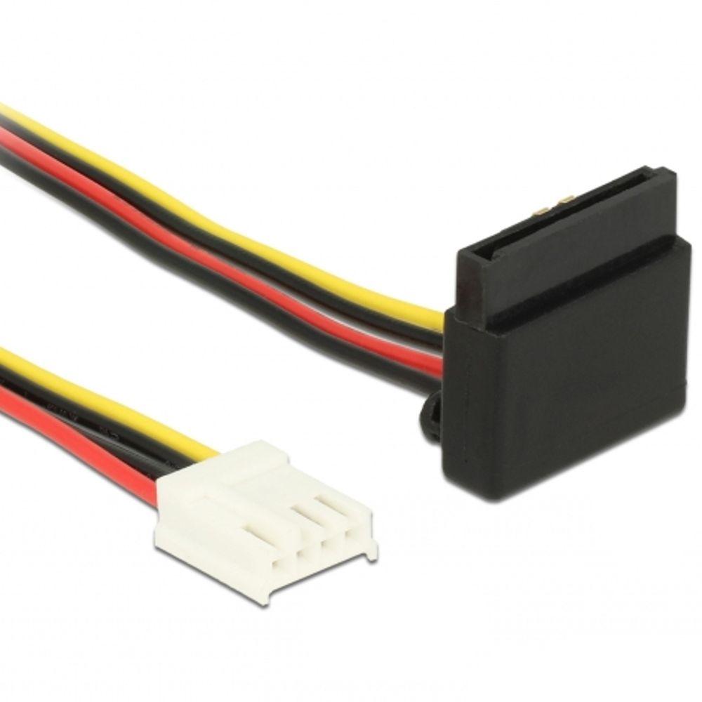 Delock Kabel Power Floppy 4 Pin Buchse > SATA 15 Pin Buchse M - Delock