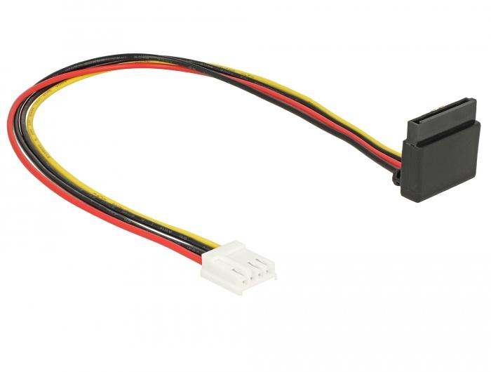 Delock Kabel Power Floppy 4 Pin Buchse > SATA 15 Pin Buchse M - Delock