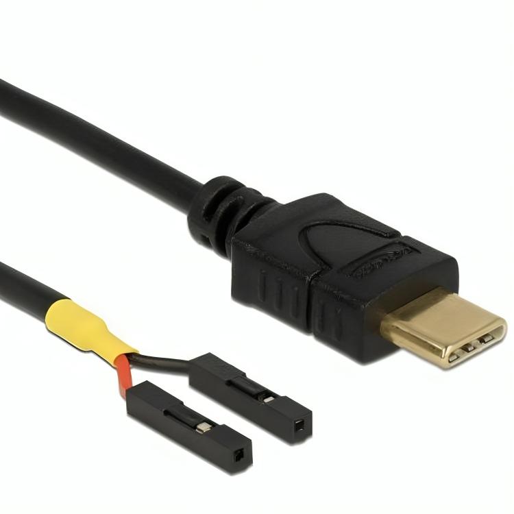 Stiftleiste auf USB-C-Kabel - Delock