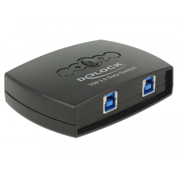 USB-Schalter - 2 Anschlüsse - Delock