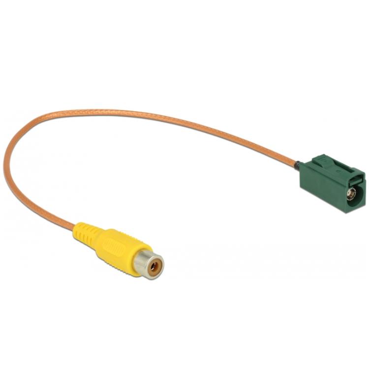 Antennenkabel FAKRA E female zu RCA female RG-179