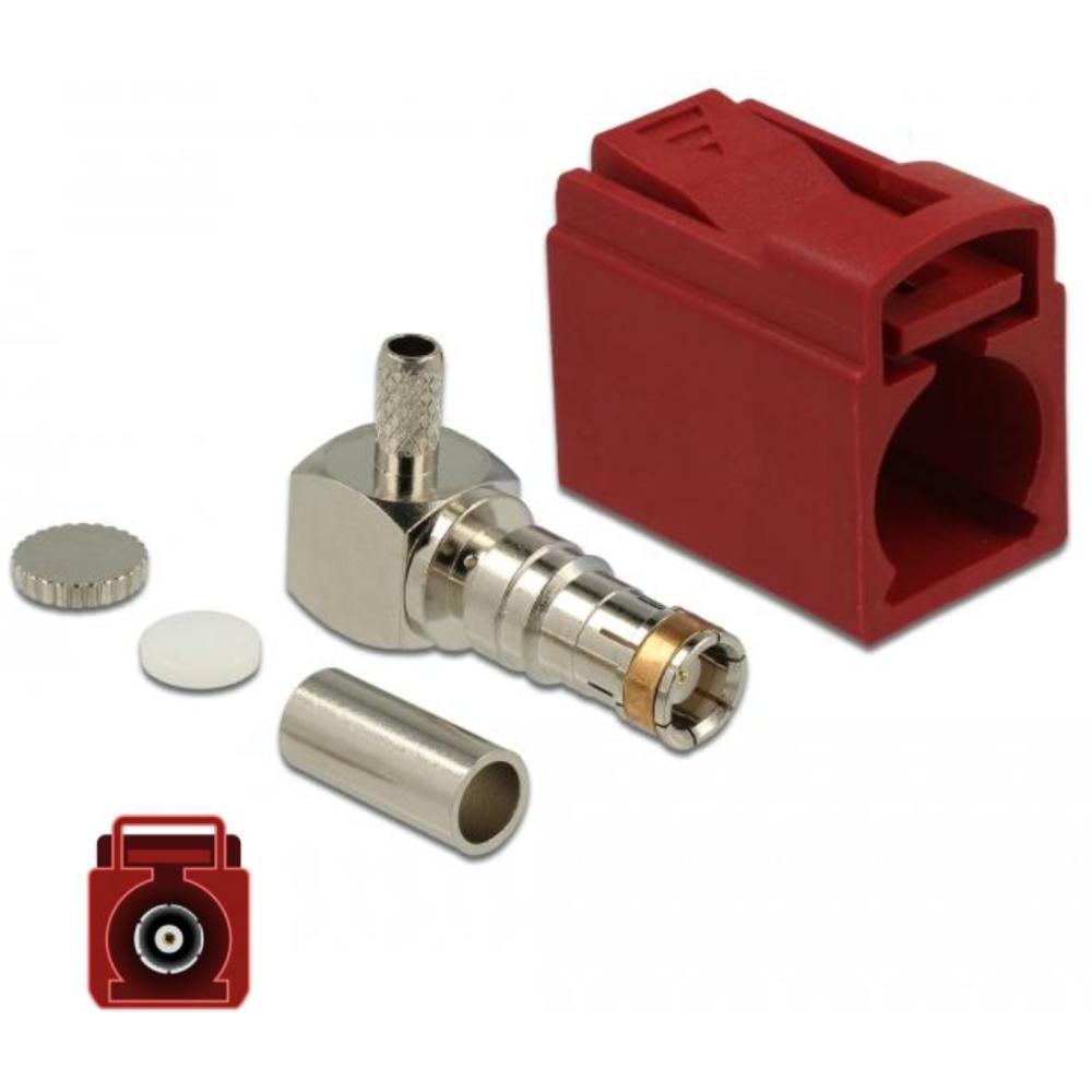 Fakra Z-Stecker zum Crimpen - Delock