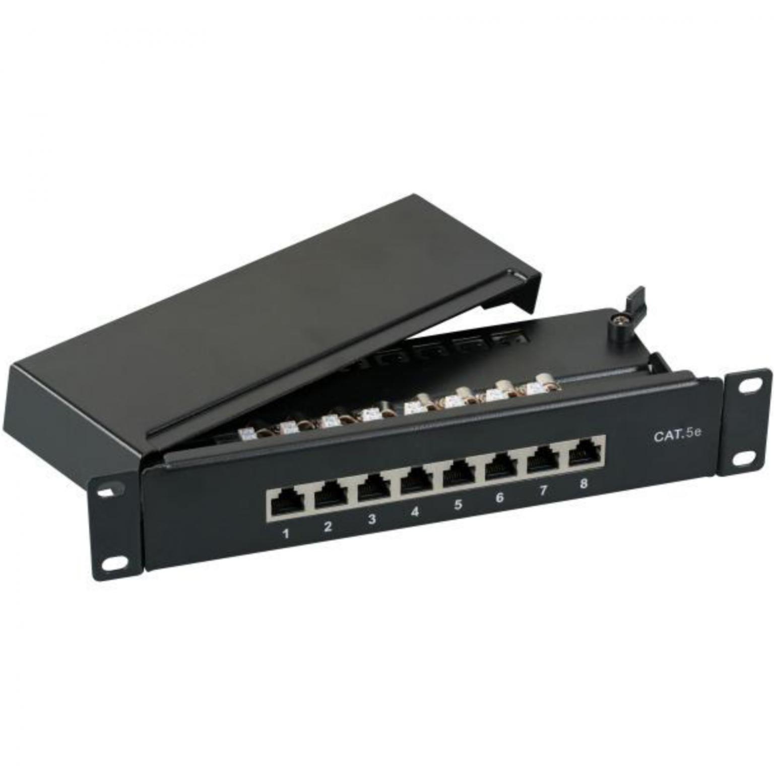 8 Port Patchpanel