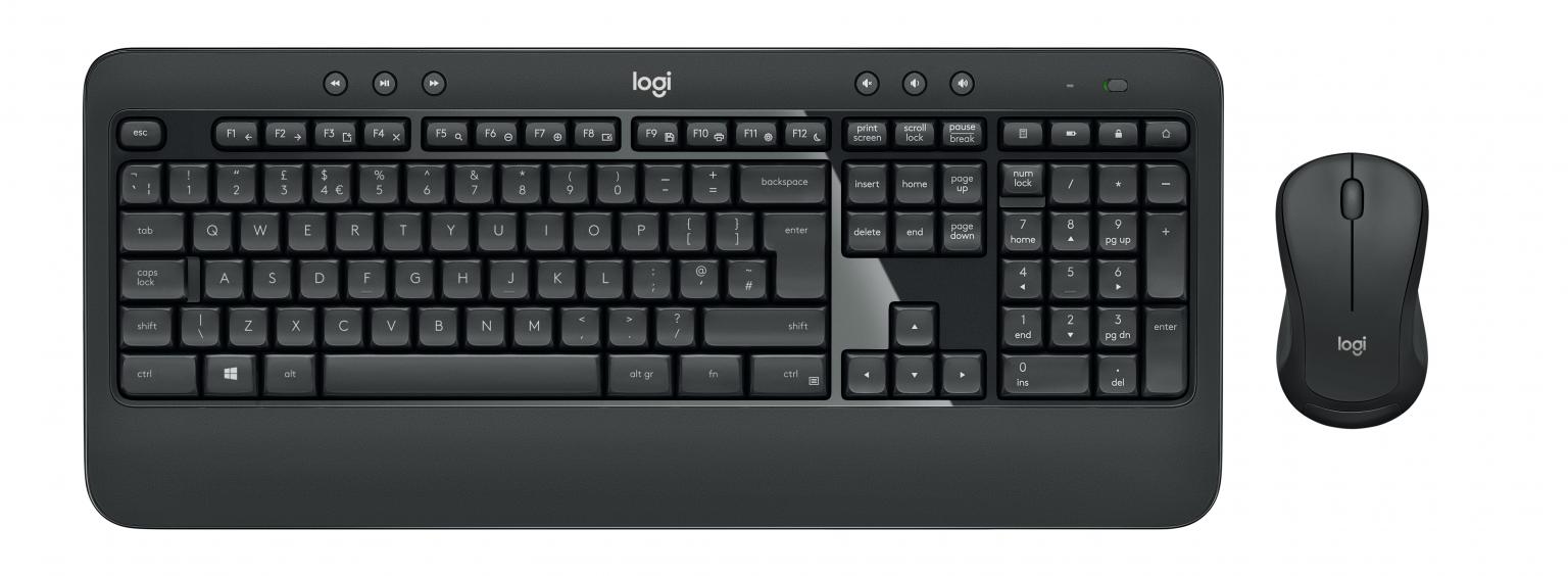 Logitech Wireless Keyboard+Maus MK540 schwarz Einzelhandel - Logitech