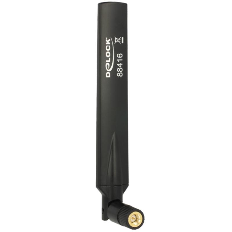 GSM / UMTS Antenne SMA Stecker 1,0–3,5 dBi omnidirektional schwenkbar