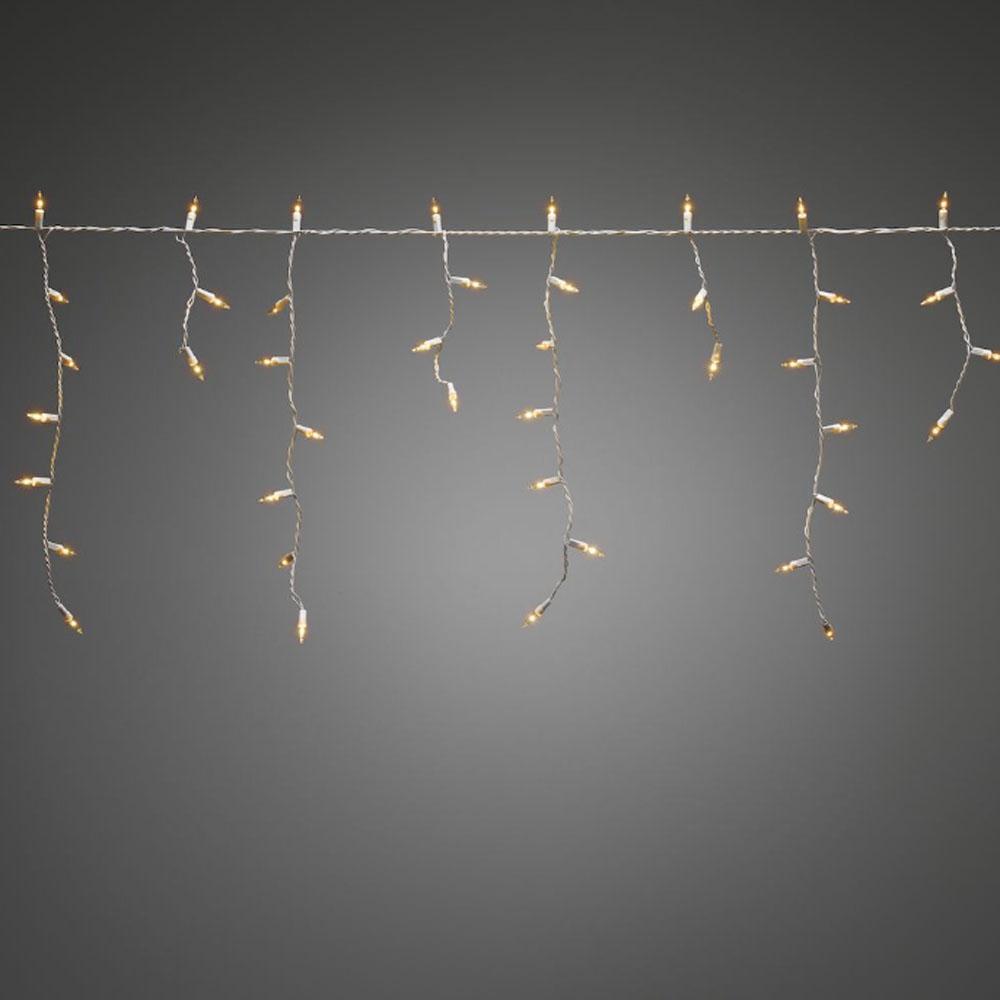 Lichtvorhang - LED-Weihnachtsbeleuchtung für innen und außen - 200 Lichter - 5 Meter - extra warmweiß