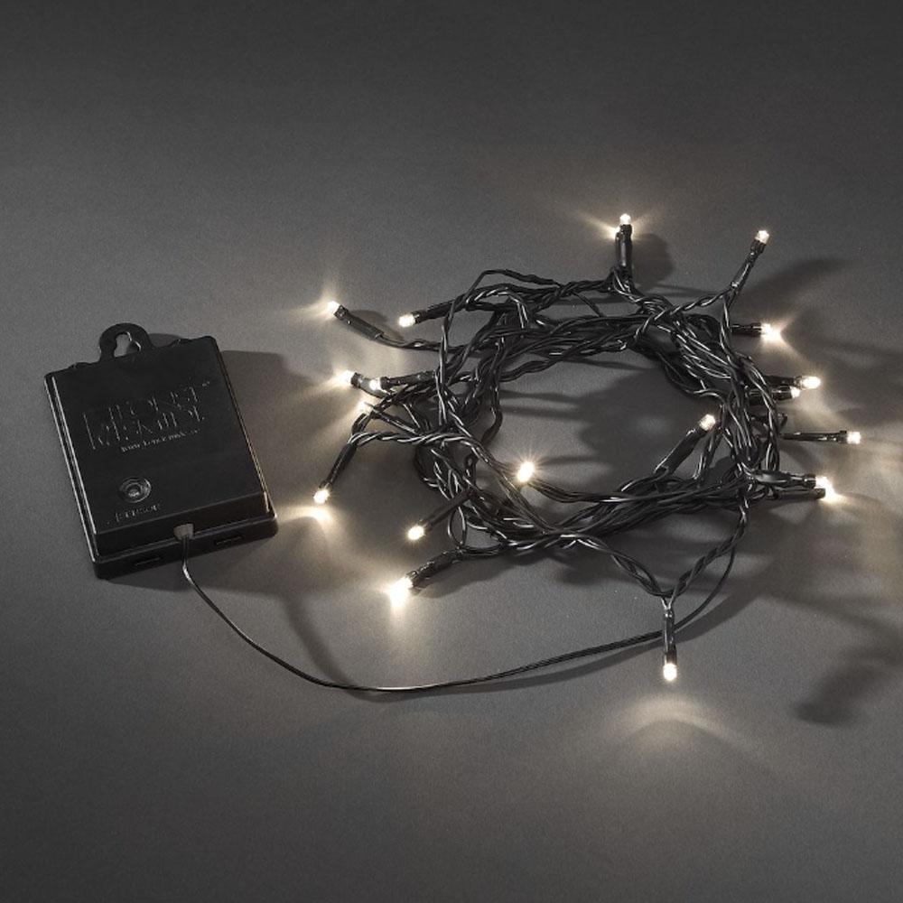 Cluster lighting - led weihnachtsbeleuchtung für innen und außen - 80 lichter - 7,9 meter - extra warmweiß