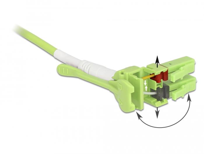Delock Kabel Glasfaser LC > LC Multimode OM5 Uniboot 3 m - Delock