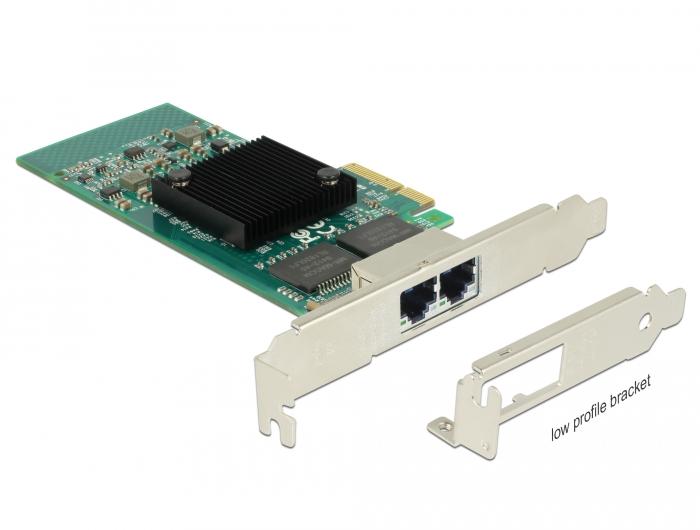 Delock PCI Express-Karte > 2 x Gigabit LAN - Delock
