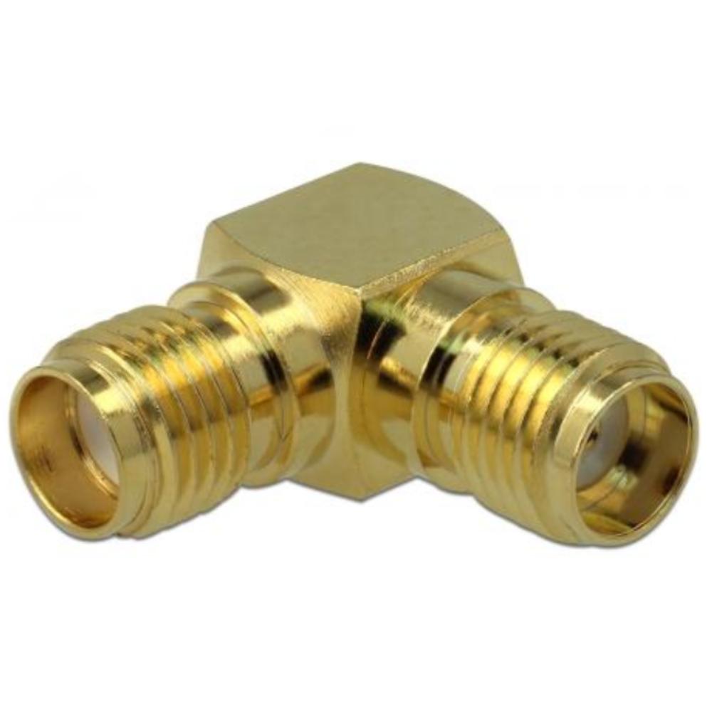 SMA-Buchse auf SMA-Buchse Winkeladapter 50 Ohm 3 GHz