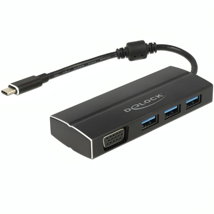 USB-Hub - 4 Anschlüsse - Delock