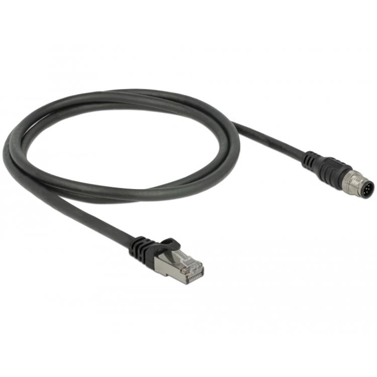 RJ45 zu M12 Kabel - Delock