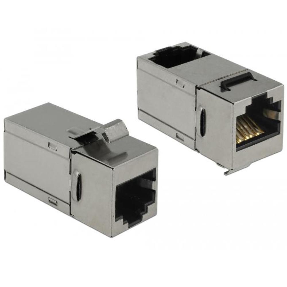 Delock Keystone Modul RJ45 Buchse > RJ45 Buchse Cat.6 90