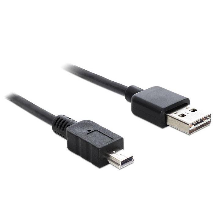 Delock Kabel EASY-USB 2.0 Typ-A Stecker > USB 2.0 Typ Mini-B Stecker - Delock
