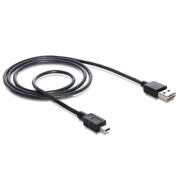 Delock Kabel EASY-USB 2.0 Typ-A Stecker > USB 2.0 Typ Mini-B Stecker - Delock