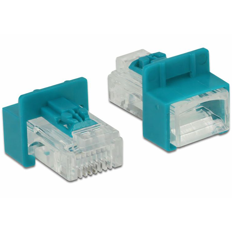 RJ45 Safe Clip mit Steckerset - Delock