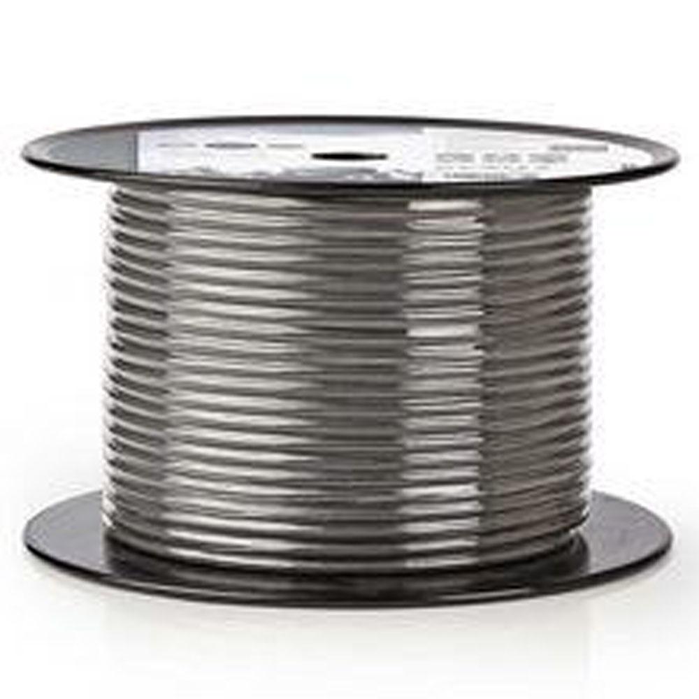 DMX-Kabel 110 Ohm 2x 0,23 mm² 100 m Rol grau