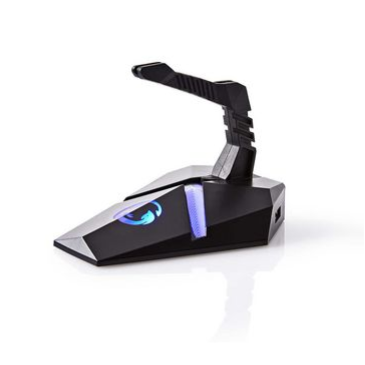 Gaming Maus Bungee 3 USB-Anschlüsse Flexible Klemme Hintergrundbeleuchtung - Nedis