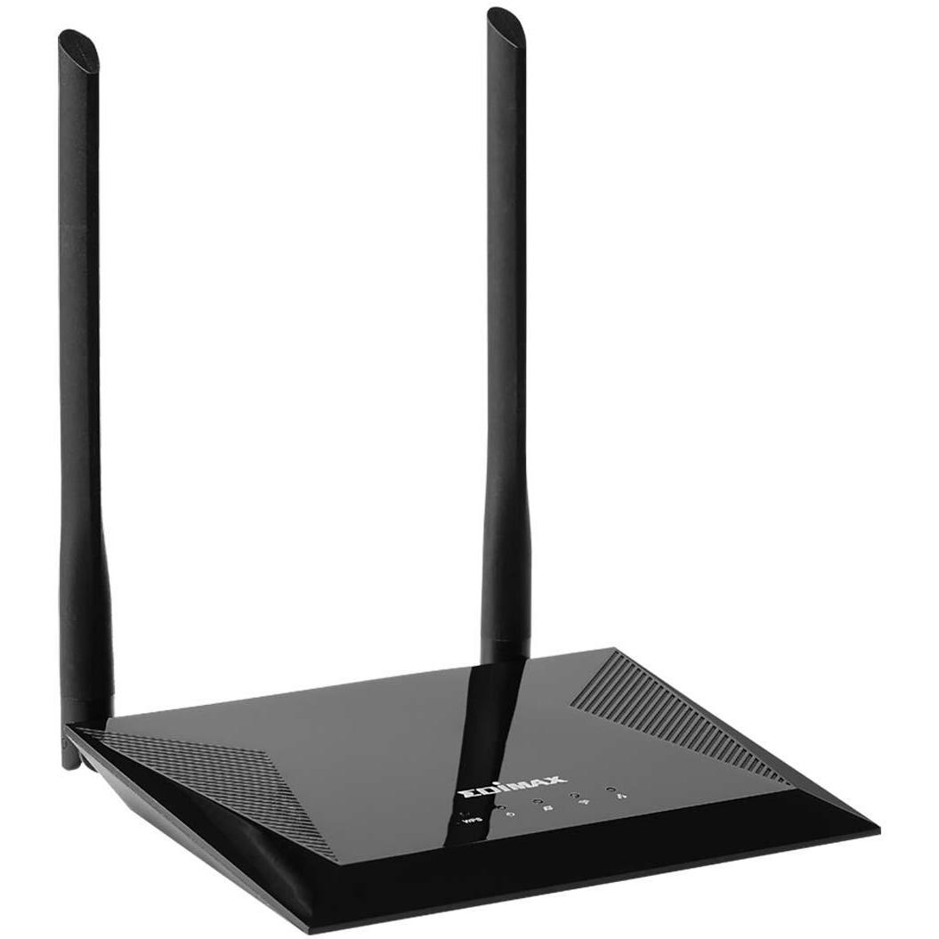 Wireless Router Zugangspunkt N300 2.4 GHz 10/100 Mbit / 10 Gigabit Schwarz