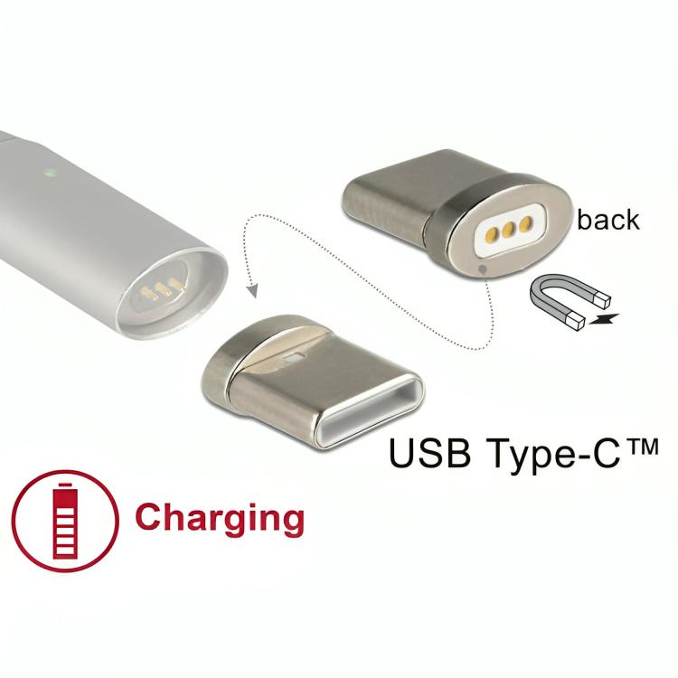 Magnetischer USB C Ersatzadapter - Delock