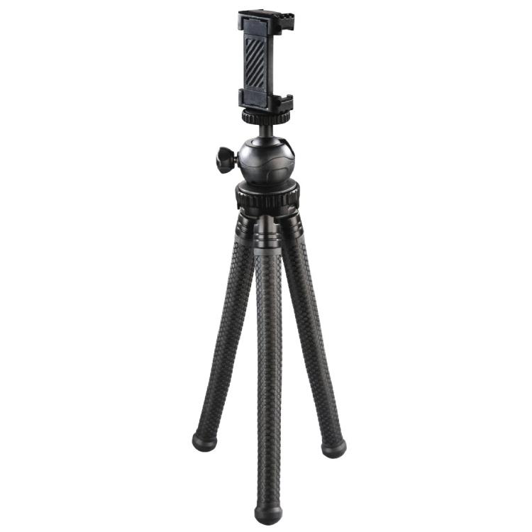Stativ FlexPro für Smartphone, GoPro und Fotokameras, 27 cm, schwarz - Hama