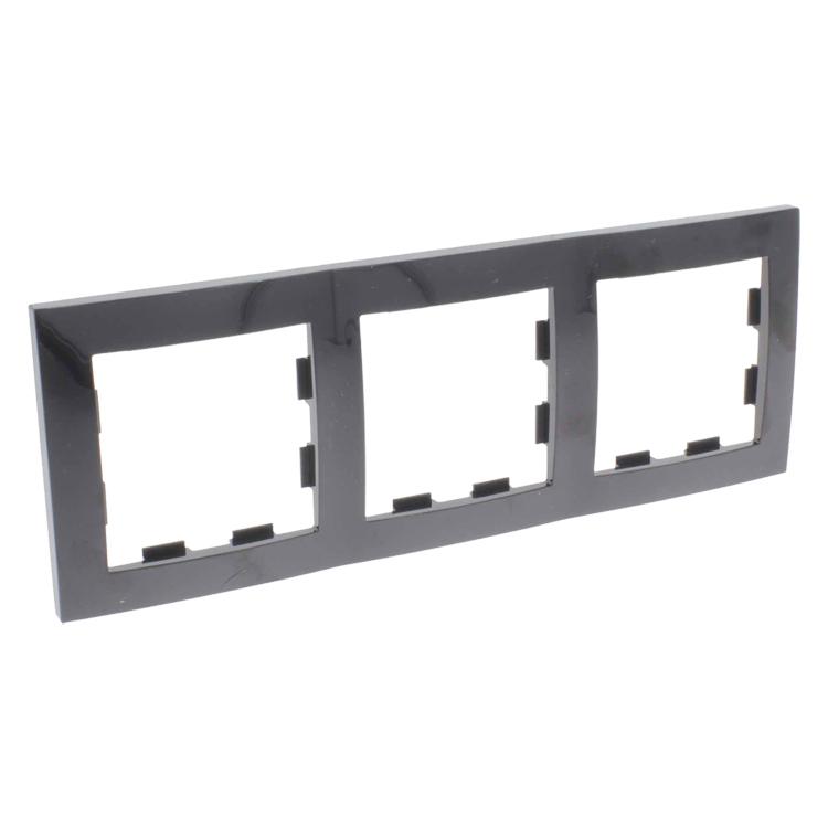 Abdeckrahmen - 3fach - Q-LINK