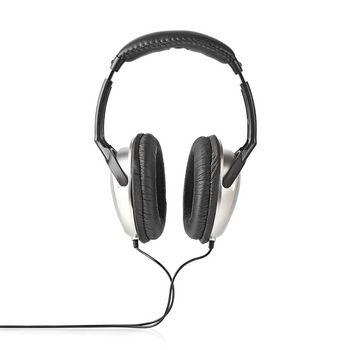 Over Ear Kopfhörer Verkabelt 6,00 m Silber/Schwarz
