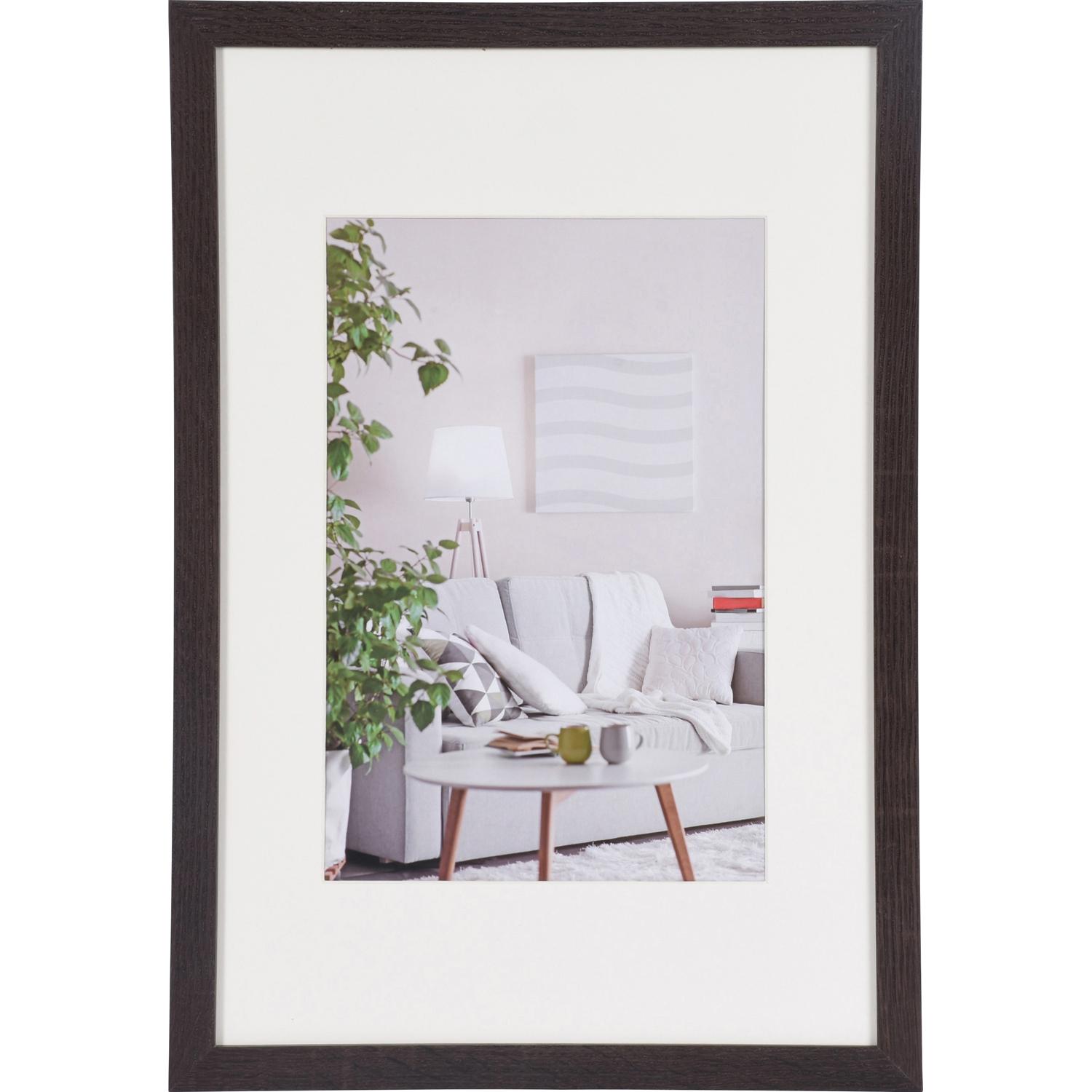 Bilderrahmen Modern - 30x45cm - Dunkelbraun