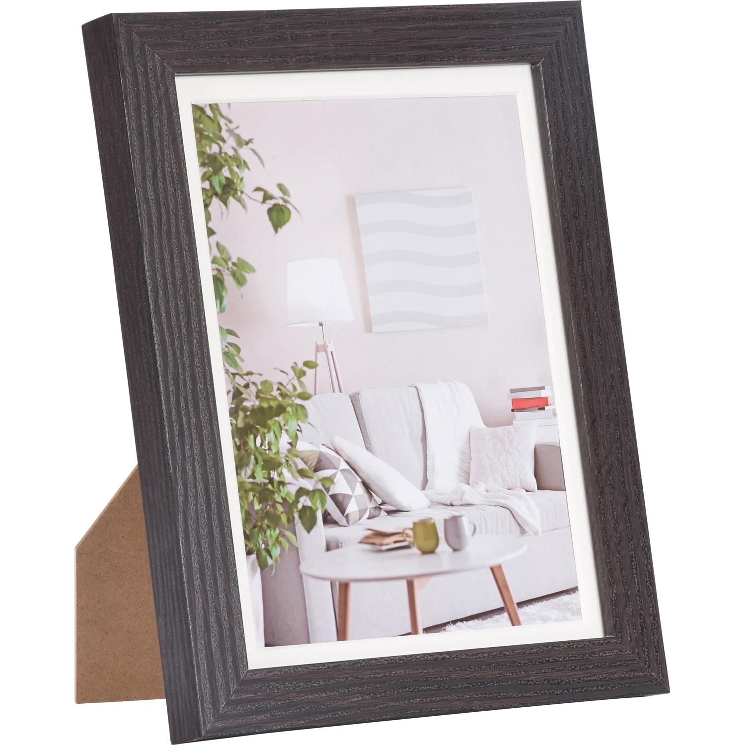 Bilderrahmen Modern - 15x20cm - Dunkelbraun