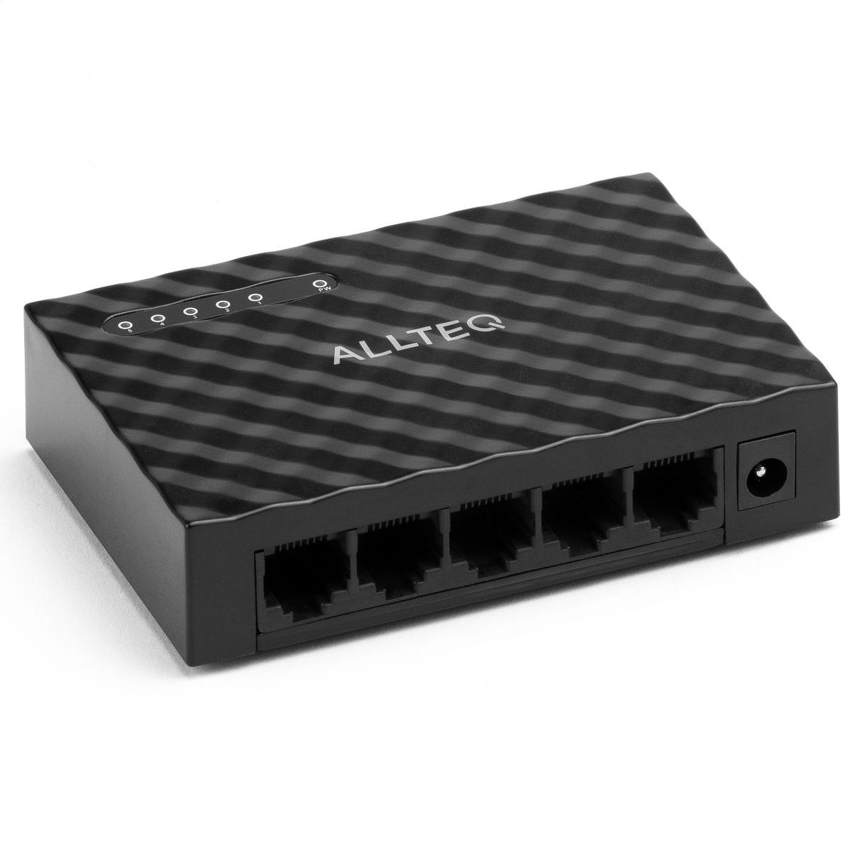 5 Port Netzwerk Switch - Allteq