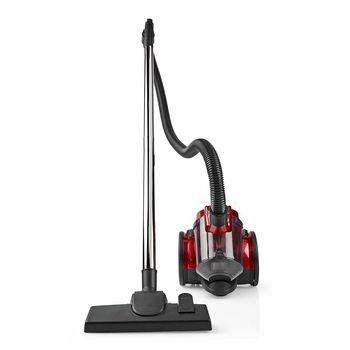 Staubsauger ohne Beutel 700 W 1,5 L Fassungsvermögen Rot
