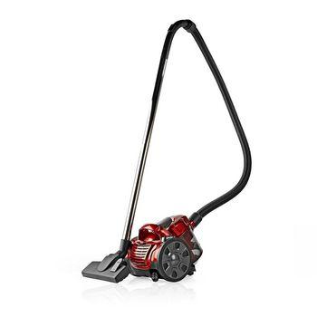 Staubsauger ohne Beutel 700 W 1,5 L Fassungsvermögen Rot - Nedis