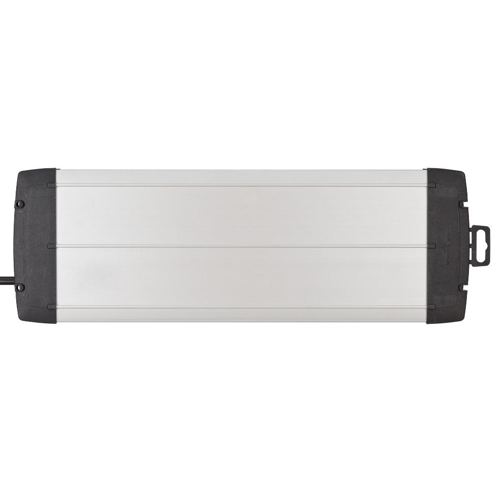 Premium alu 2x6 mit Schalter. 3m - Brennenstuhl