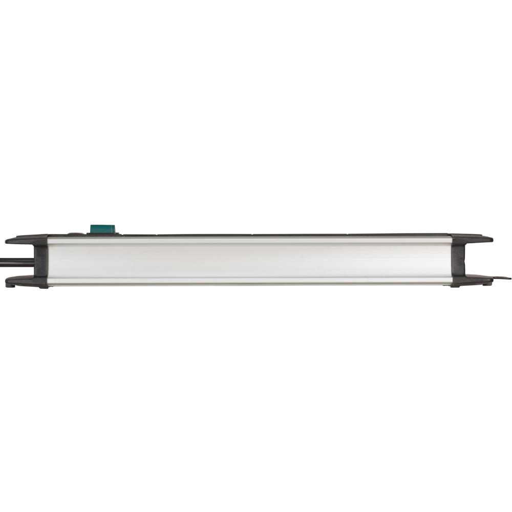 Premium alu 2x6 mit Schalter. 3m - Brennenstuhl