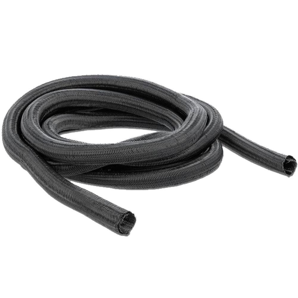 Geflechtschlauch Kabelschlauch selbstsichernd 2 m x 19 mm schwarz Geflechtschlauch