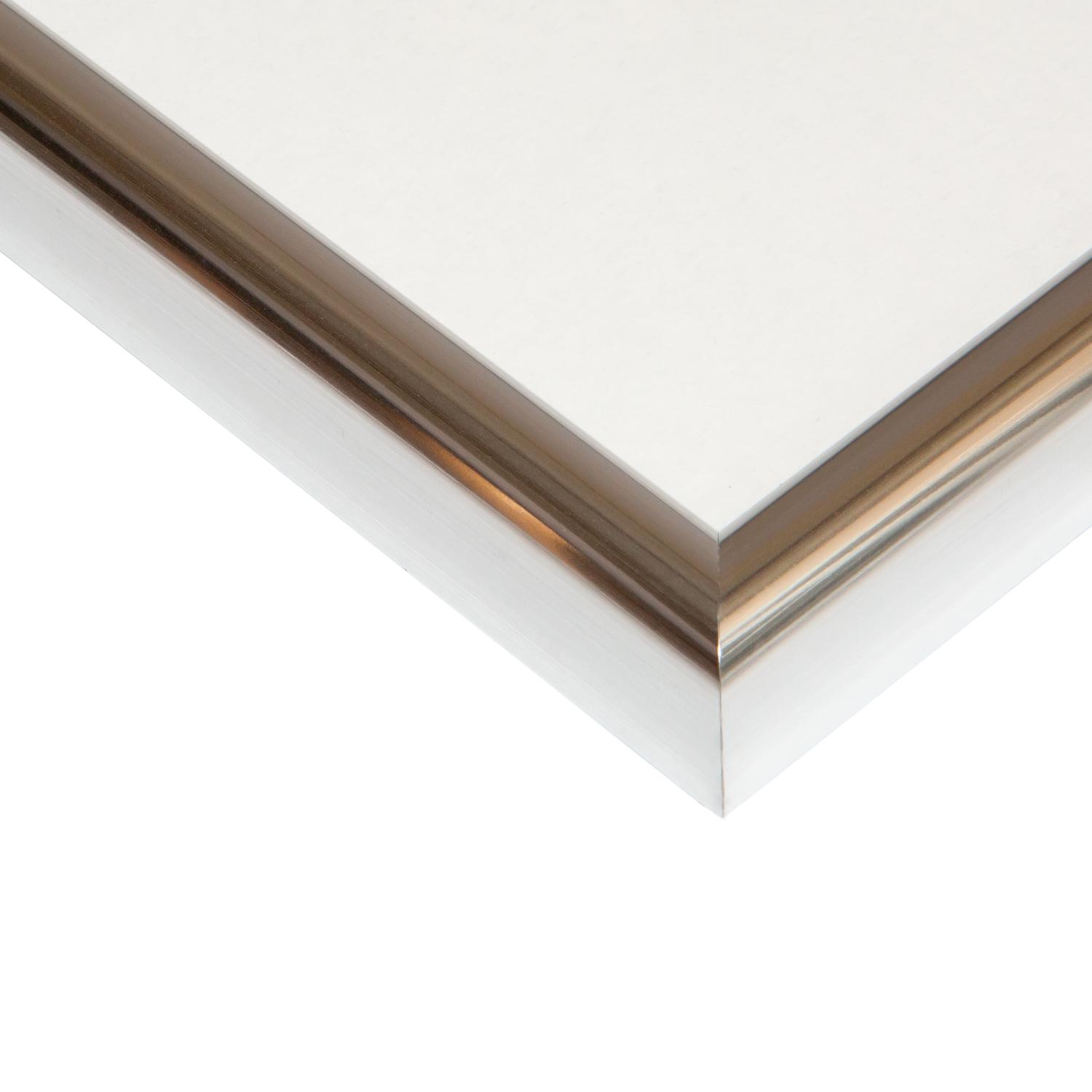 Bilderrahmen Napoli - 20x30cm - Silber