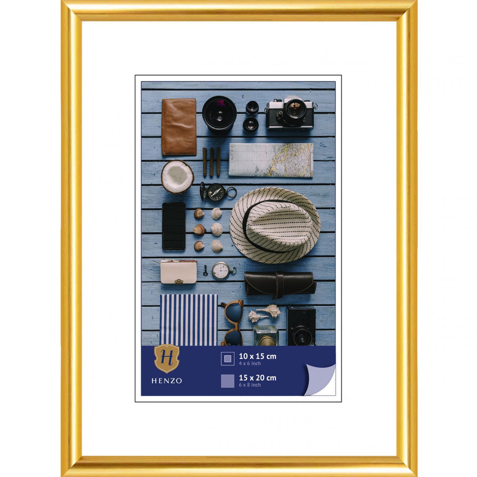 Bilderrahmen Napoli - 15x20cm - Gold