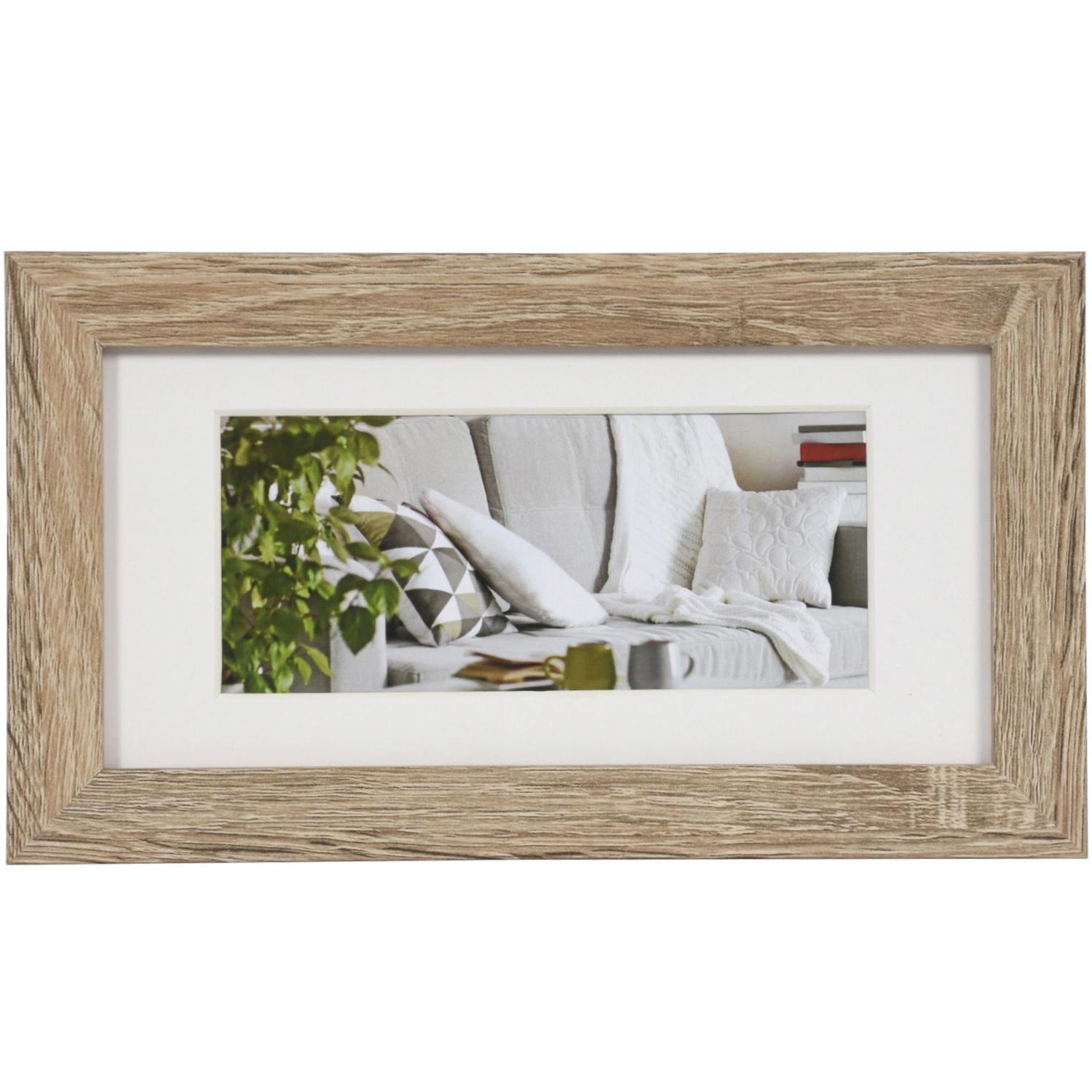 Bilderrahmen Modern - 10x20cm - Hellbraun