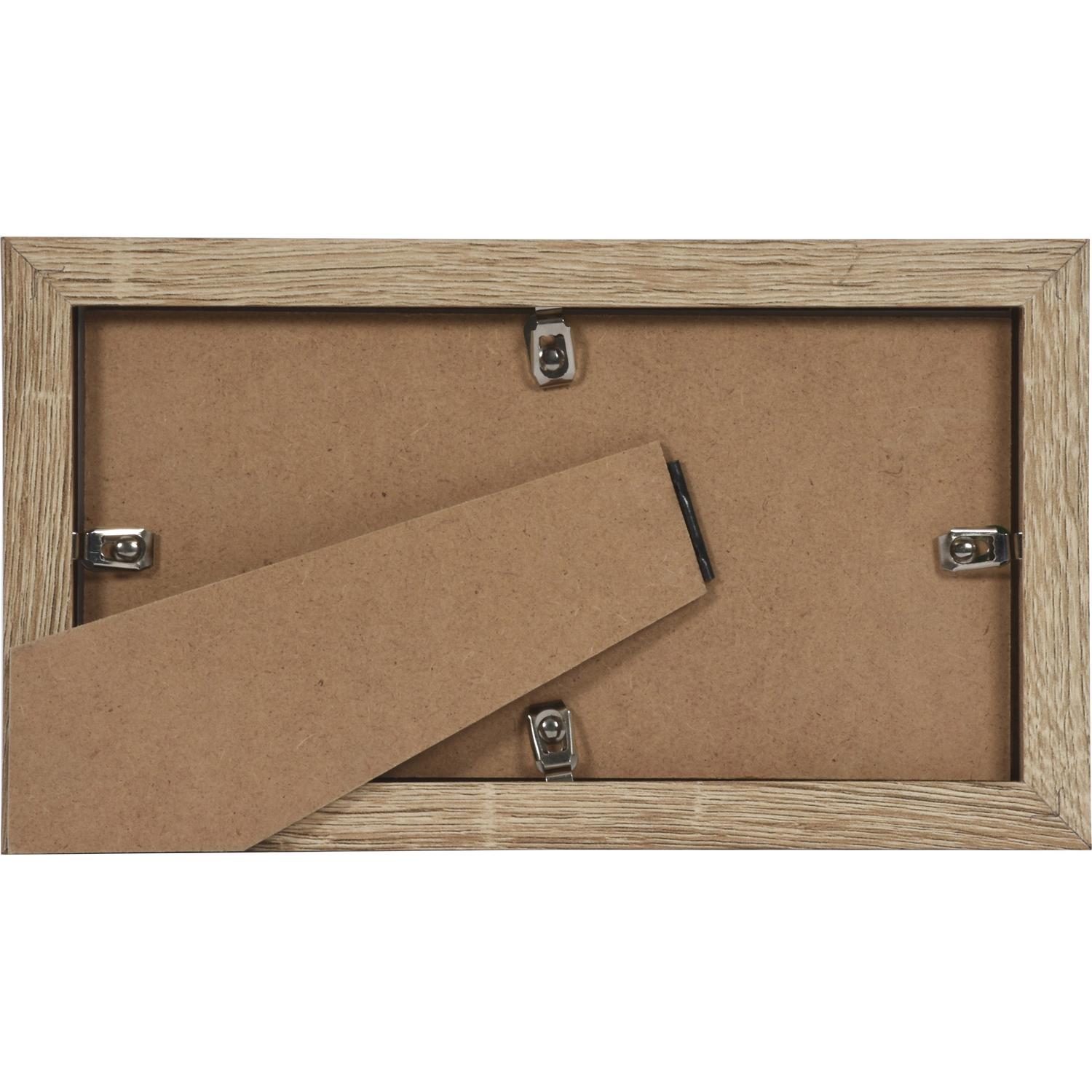 Bilderrahmen Modern - 10x20cm - Hellbraun