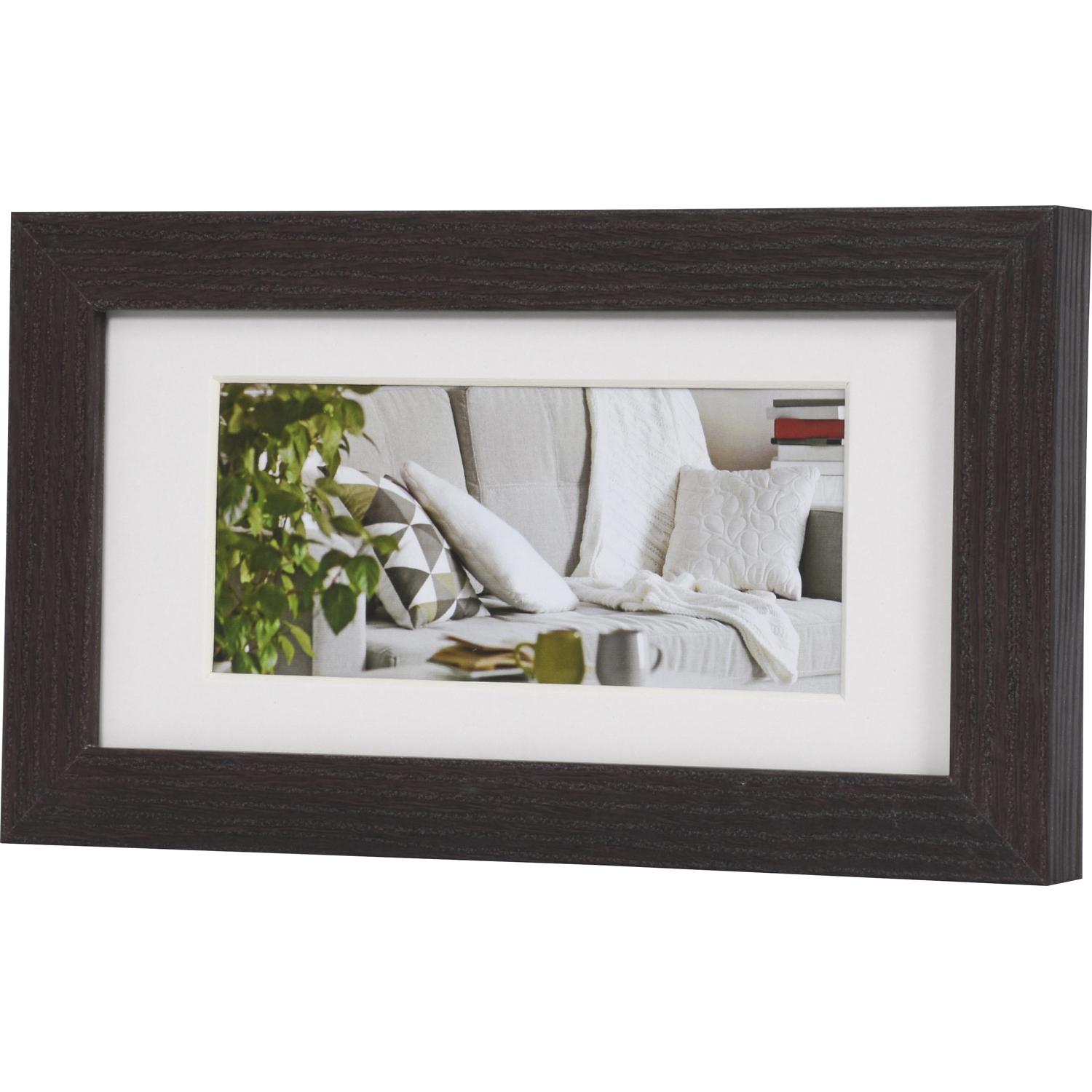 Bilderrahmen Modern - 10x20cm - Dunkelbraun